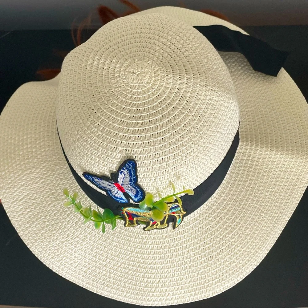 Boho Elephant Summer Beach Hat